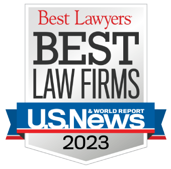 Best Law Firms 2023 badge